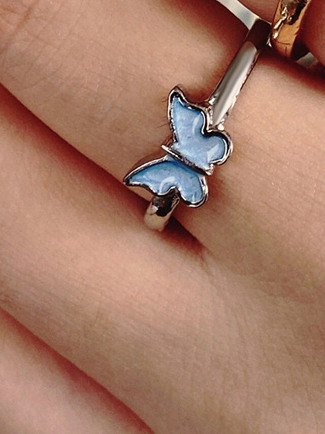 Women's Rings Fashion Outdoor Butterfly Ring